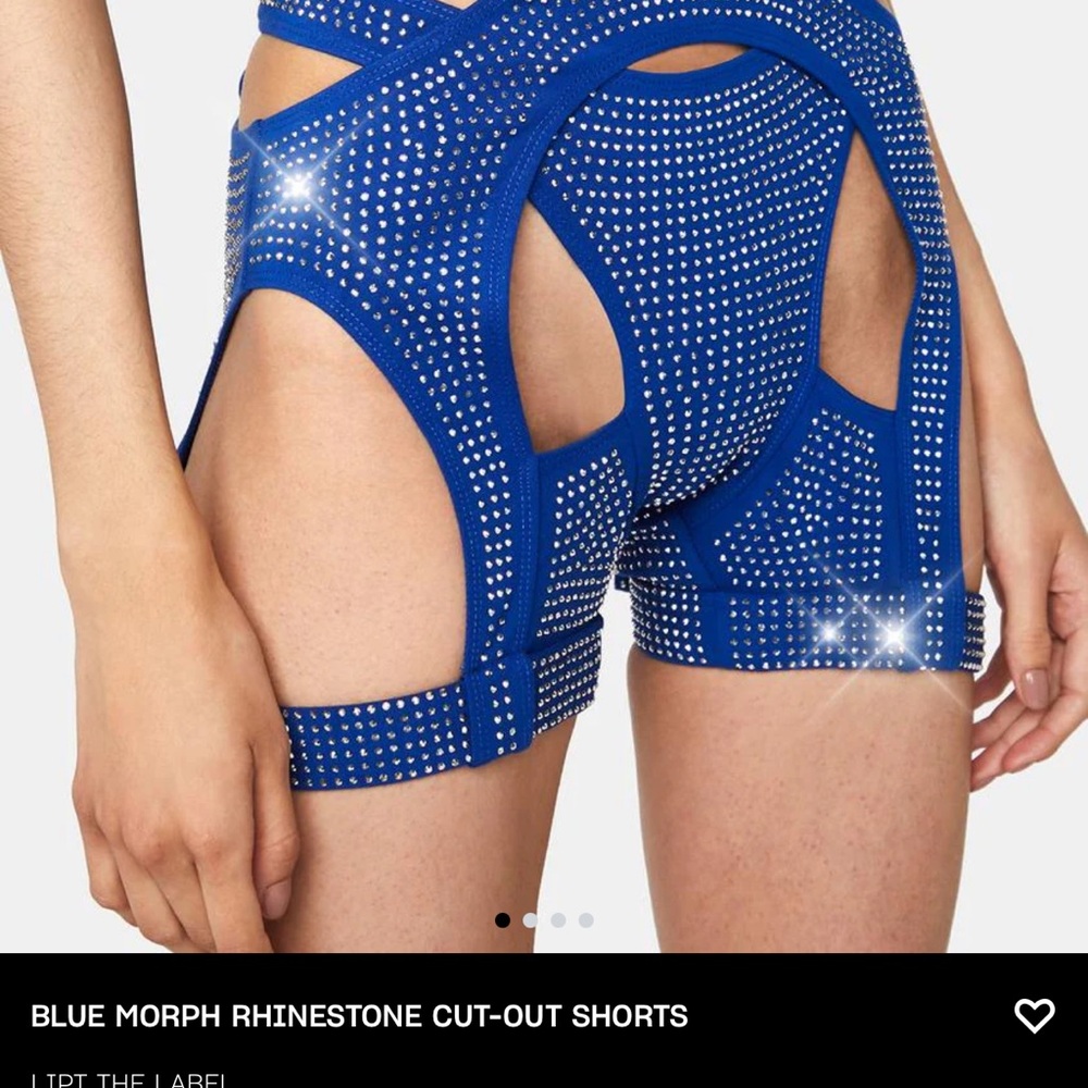 LIPT LABEL Blue Morph Rhinestone Set - Picture 7 of 7